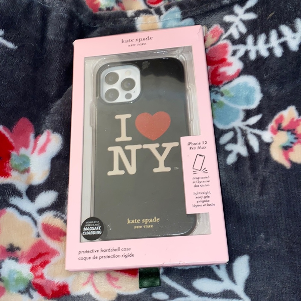 Kate spade iPhone 12 Pro Max I ❤️ my phone case